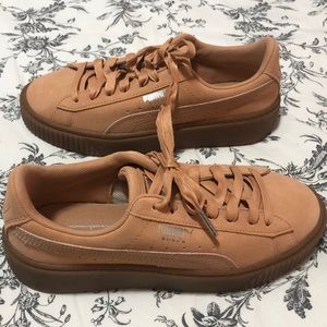 Suede Platform Puma Sneakers
